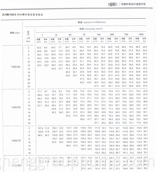 Double screw pump 2